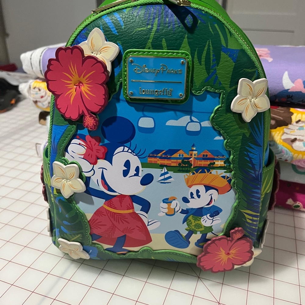 Loungefly Caribbean Beach Resort 2025 Backpack